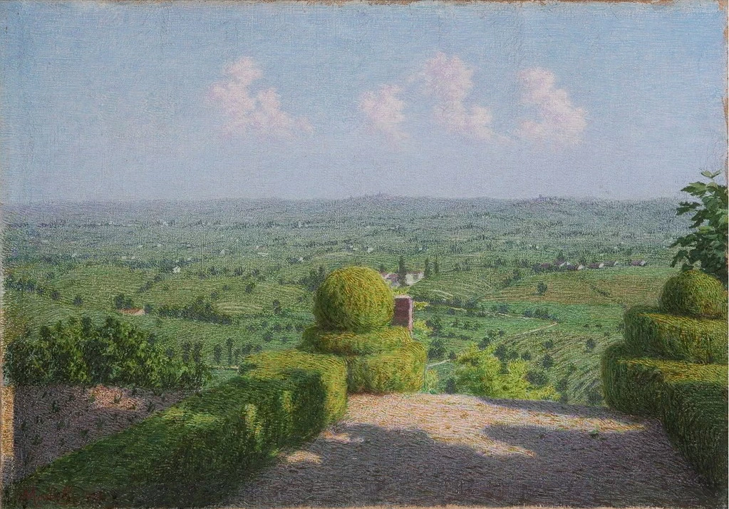 Le colline del Monferrato - Galleria Nazionale d'Arte Moderna, Roma
